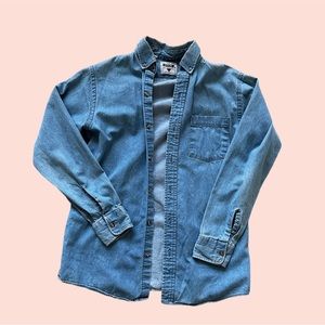 LE Tigre Denim Long Sleeve Top